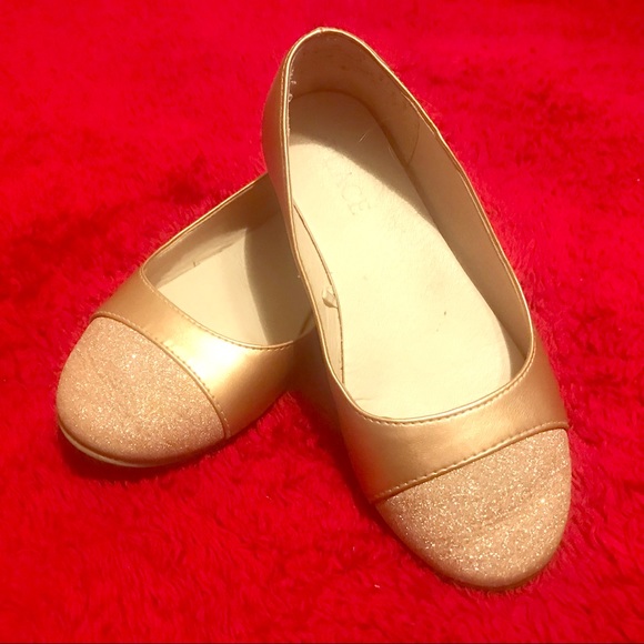 childrens rose gold shoes